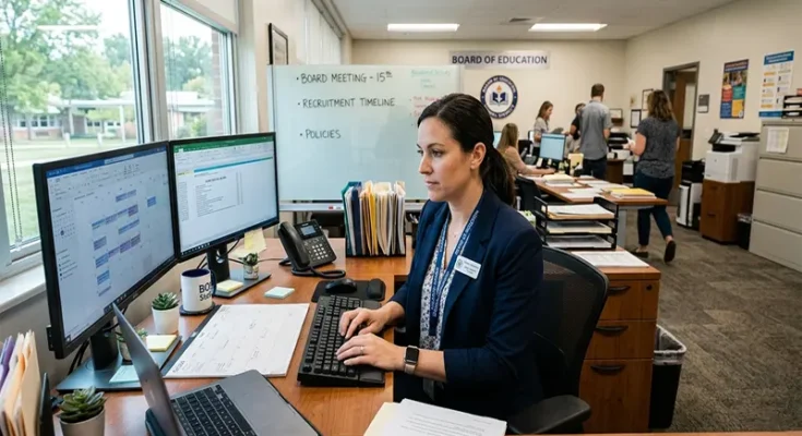 Board of Education Administrative Assistant Requirements